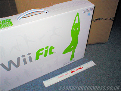 Nearly 5kg the Wii Fit board.