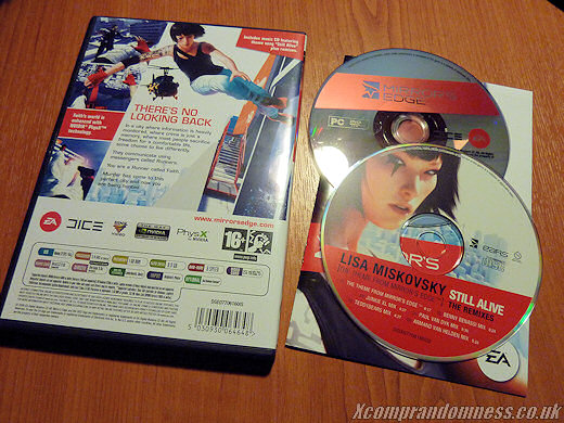 Mirror's Edge PC Comes with Theme Song CD