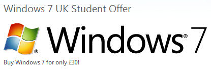 Windows 7 Student Offer