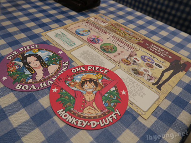 One Piece coasters