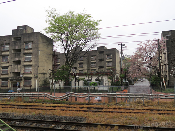 Buildings looked quite run down at Nakano Station
