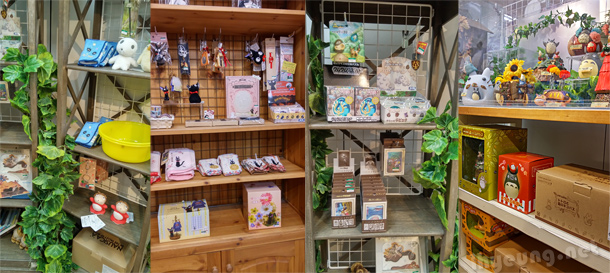 Ghibli goods in Akiba.