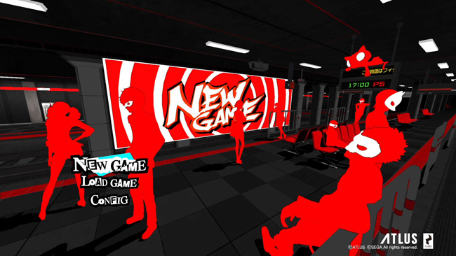 Persona 5 - Just the title screen alone oozes quality.