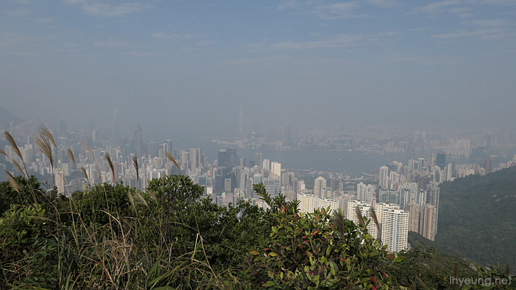 You can see Central and Tsim Sha Tsui, Central and the famous Victoria Harbour from here.