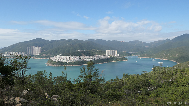 Nice view overlooking Tai Tam.
