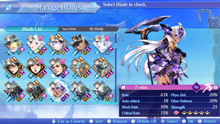 KOS-MOS' rival T-Elos Re: added in v1.4.0