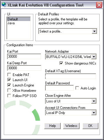 Xlink Kai Settings