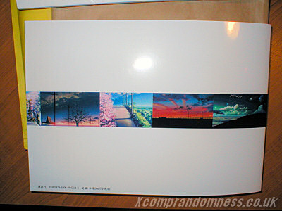 Back of the artbook.