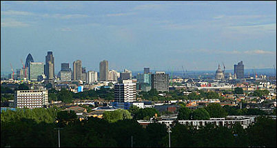 View of London.