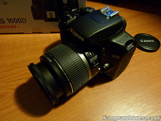 Canon Eos 1000D Digital Slr Camera Manual