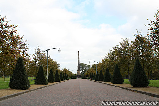 Long pathway.