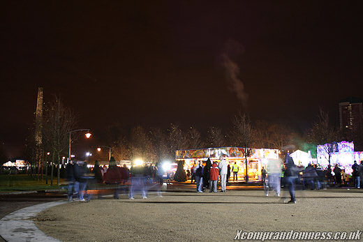 Glasgow Green Bonfire Night 2009
