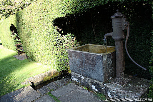 Rusty water pump.