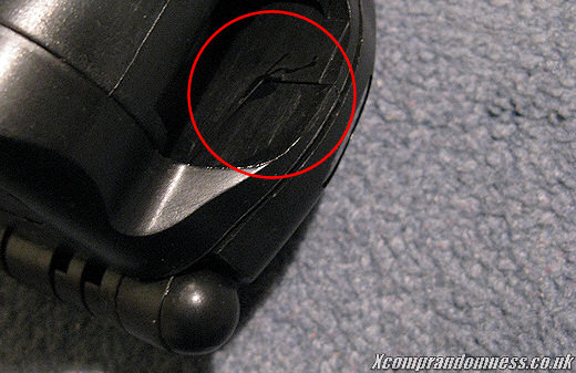 Sloppy glue job...?