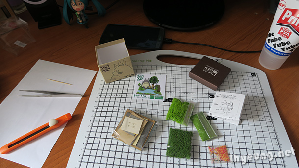 Getting ready to build my first papercraft