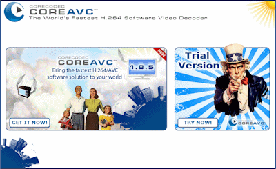 The efficient CoreAVC codec.