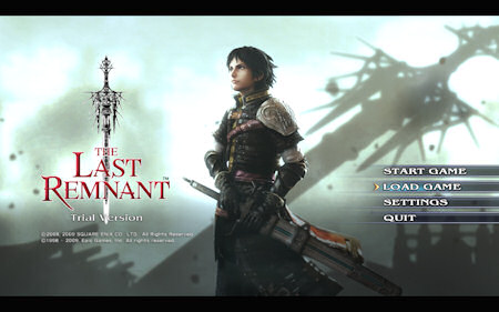 Last Remnant PC Demo