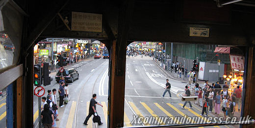 View from the tram.