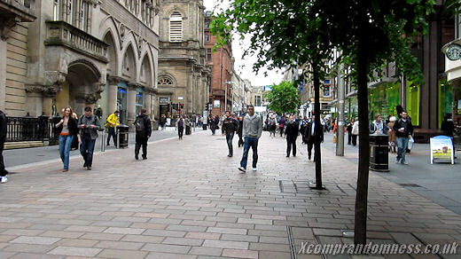 Short clip taken at Buchanan Street.