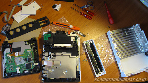 Taken apart the Wii.