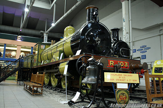 Steam train.