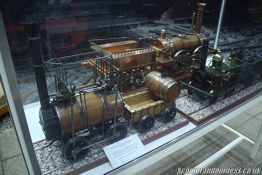 First locomotives in Glasgow.