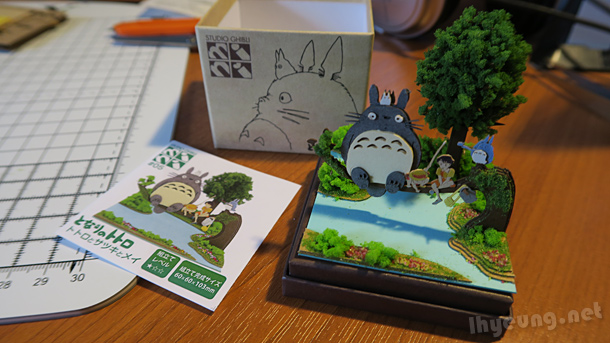 Finished Totoro Minituart model!