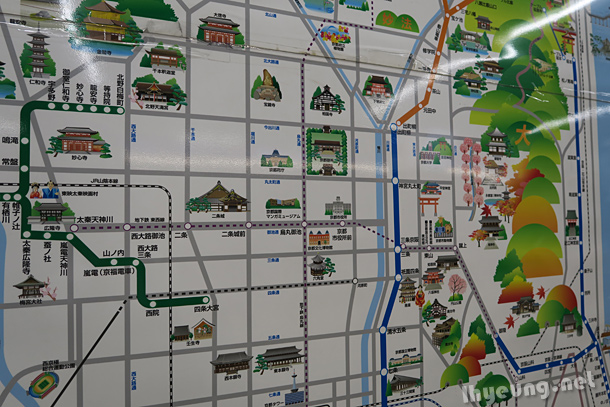Subway map.