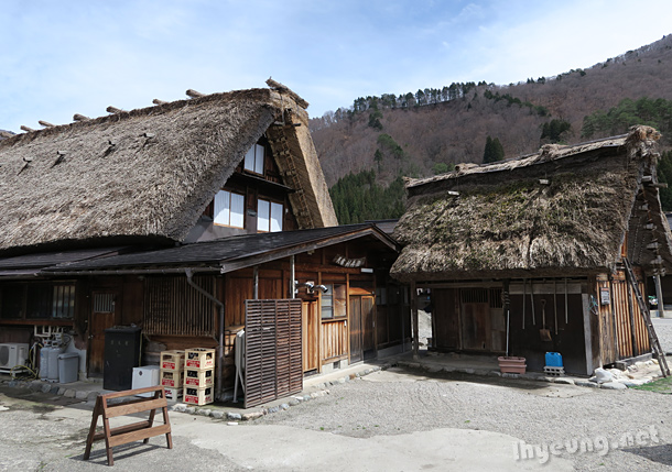 Old village houses