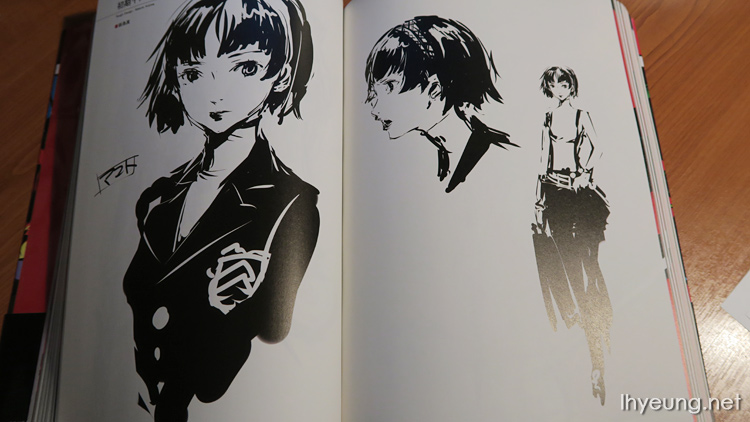 Persona 5 Artbook  Book art, Persona 5 art book, Concept art