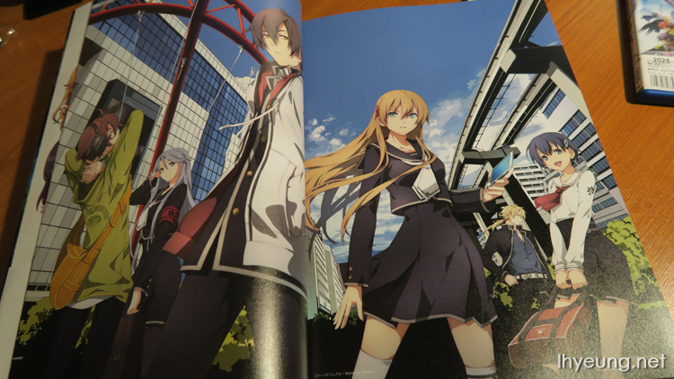 Tokyo Xanadu Visual Guide Artbook Review Lh Yeung Net Blog Anigames