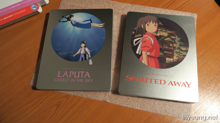 Studio Ghibli SteelBook Blu-rays Add Spirited Away and Castle in