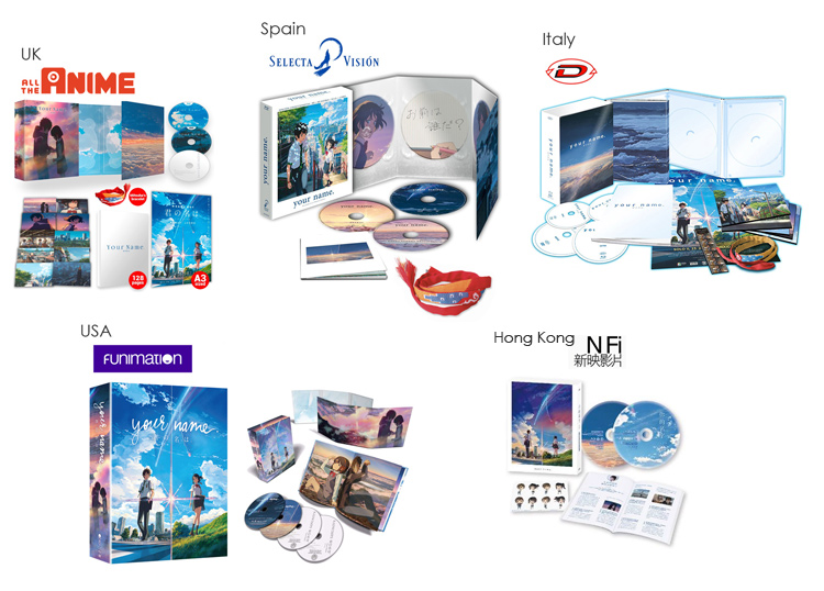 Your Name 4k Uhd / Blu-Ray Collector's Edition