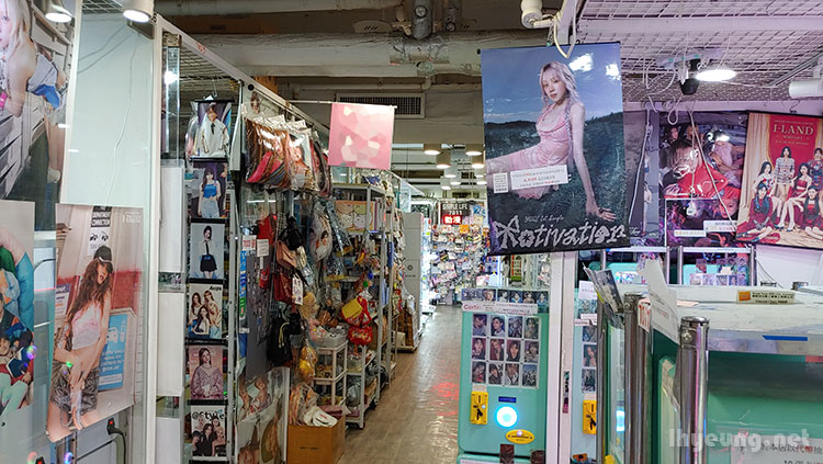 KPOP fan merch covered.