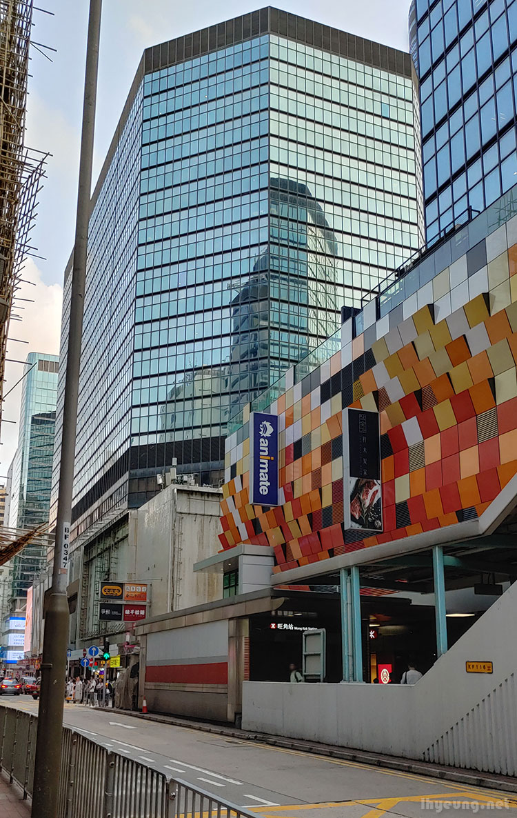 Outside TOP Plaza.