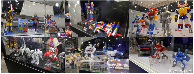 A lot of mecha I didn't recognise apart from Macross.
