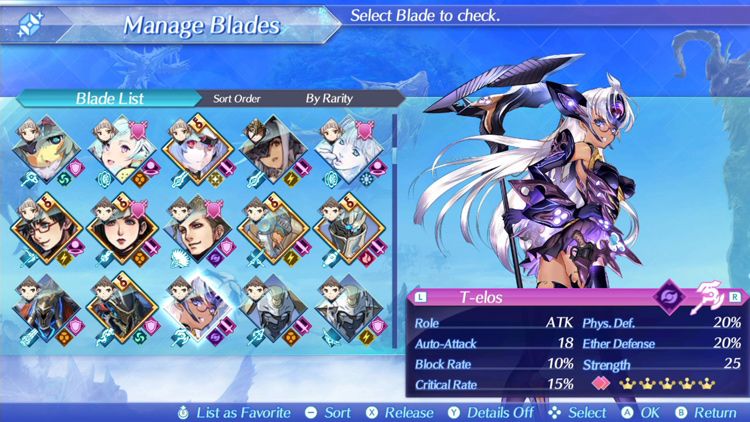 Xenoblade Chronicles 2 Bond Blade KOS-MOS 