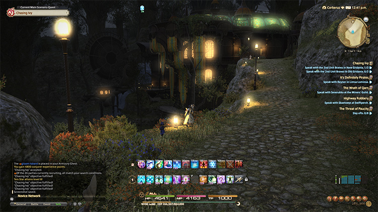 Gridania, still the same serene place.