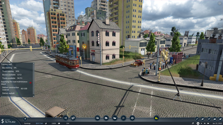 Transport Fever in Cities: Skylines II