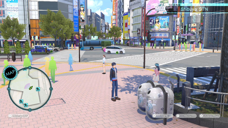 Virtual Shibuya.