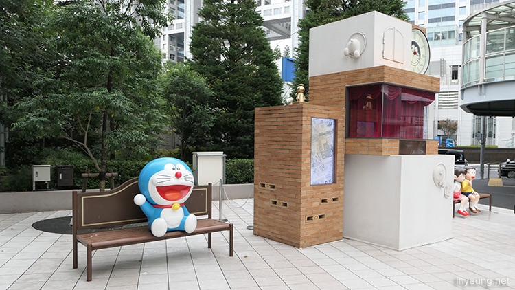 Doraemon Time Square was popular.