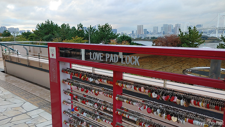 Love padlocks.