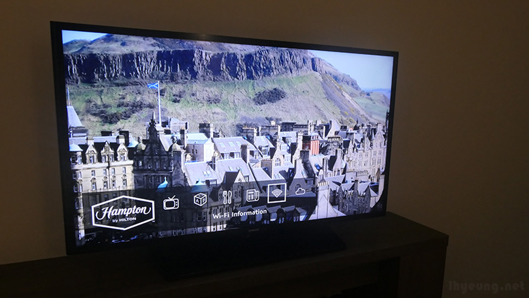 TV has all your hotel info. TV has all your hotel info.