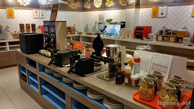 Buffer breakfast with DIY waffles. Buffer breakfast with DIY waffles.