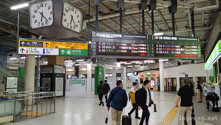 Early morning Ueno Station. Early morning Ueno Station.