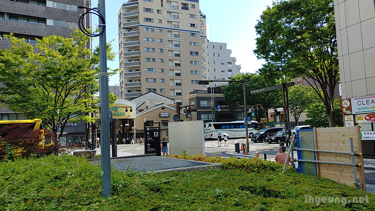 At Kawaramachi.