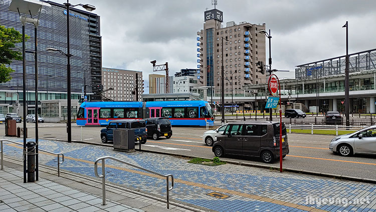Takaoka, Doraemon themed tram.