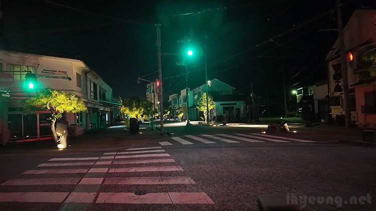 Quiet streets. Quiet streets.