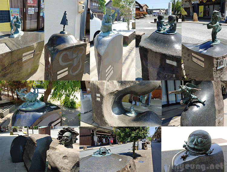 Kitaro and his gang everywhere. Kitaro and his gang everywhere.