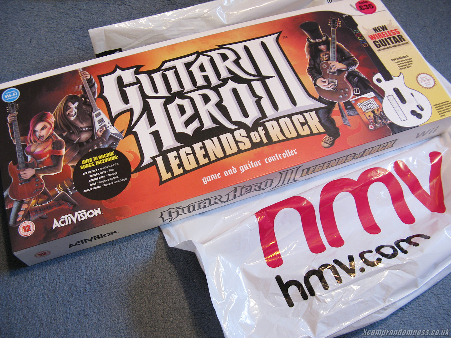 Guitar Hero III: Legends Of Rock - PC Game (New & Sealed)